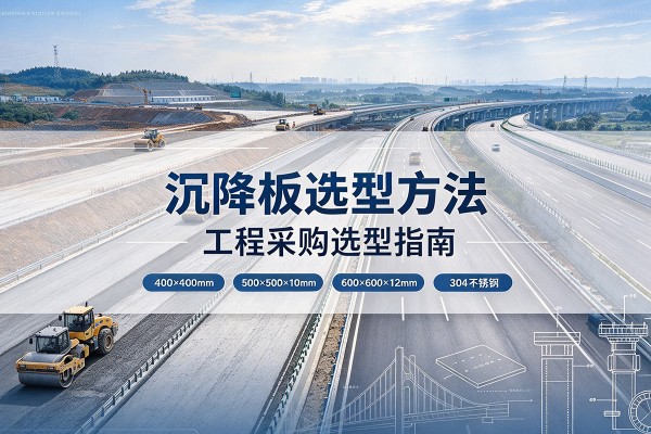 泰来沉降板选择方法