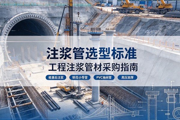 泰来注浆管选型标准