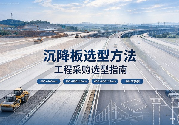泰来沉降板选择方法
